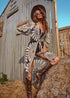 Vestido kimono bohemio Athena elegante para mujer